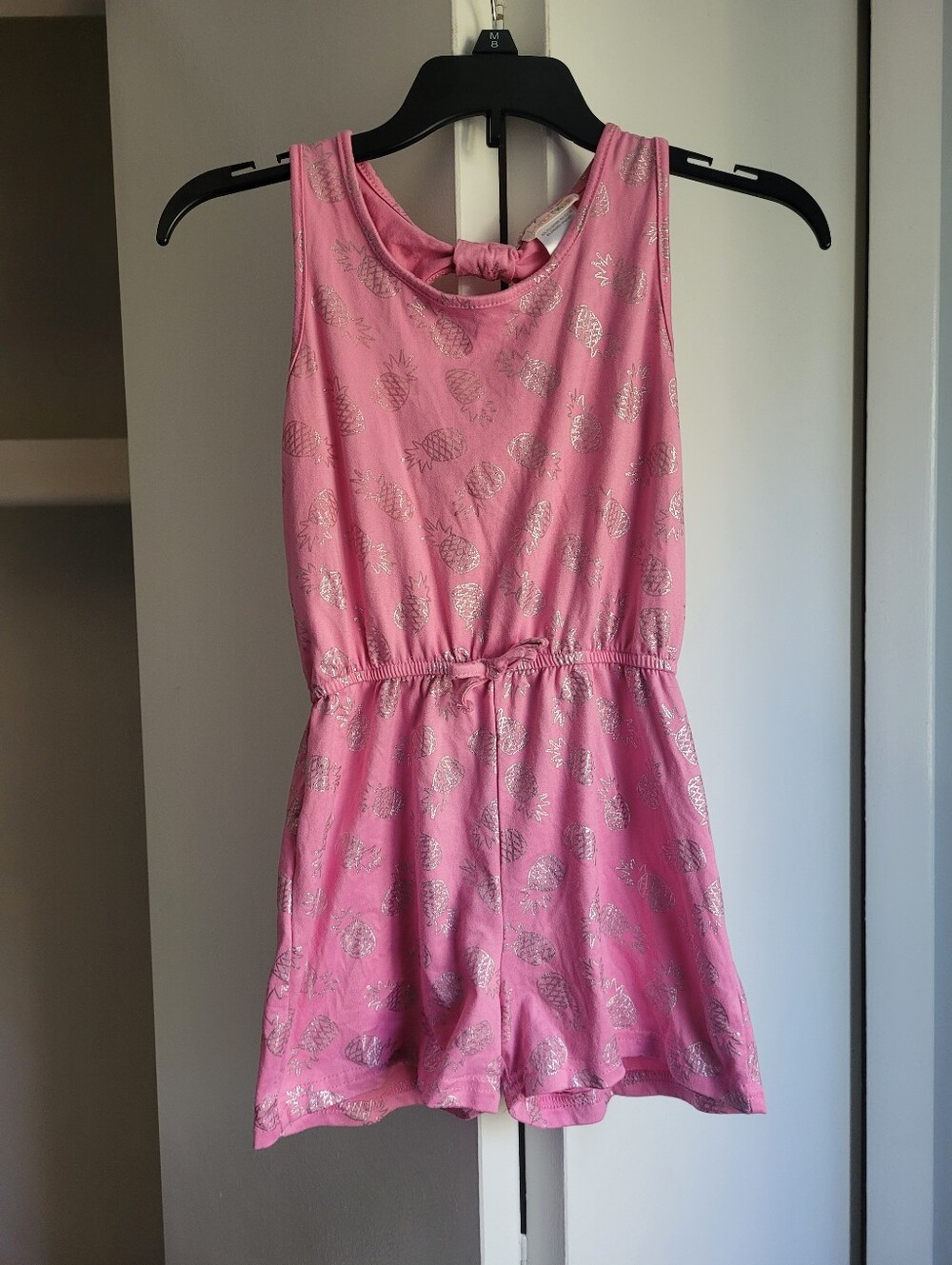 Size 6 Lemon Kiss Romper With Pineapple Print